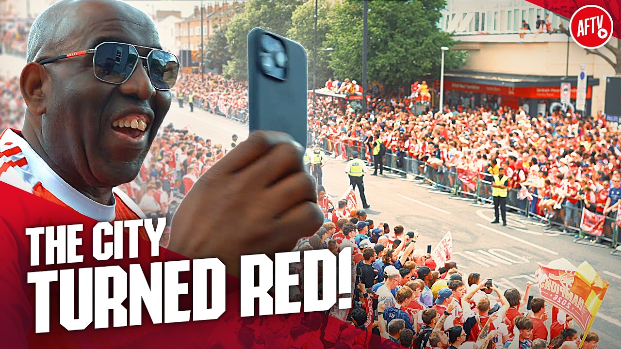 The Day London Turned Red! Arsenal’s Champions Parade Like Never Before