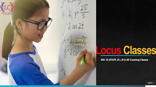 Locus Classes -State JE | AE |SSC JE Coaching Classes | Best SSC JE Coaching Clases in delhi |