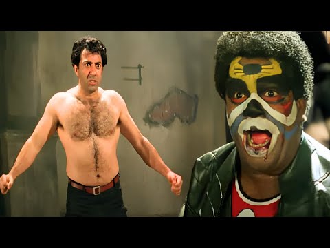 WWE के खिलाडी पर भारी पड़े सनी देओल - सनी देओल की सुपरहिट एक्शन सीन - Sunny Deol Ghatak Movie