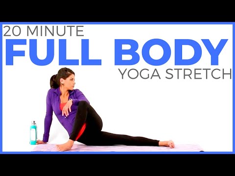 20 minute Full Body Yoga Stretch for FLEXIBILITY & SORE MUSCLES