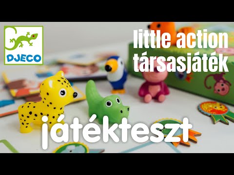 JÁTÉKTESZT | Djeco - Little Action - Egy kis cselekvés - YOGOPLAY Játék