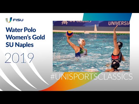 Italy vs Hungary Women’s Waterpolo Gold Medal Game, Napoli 2019 Summer Universiade