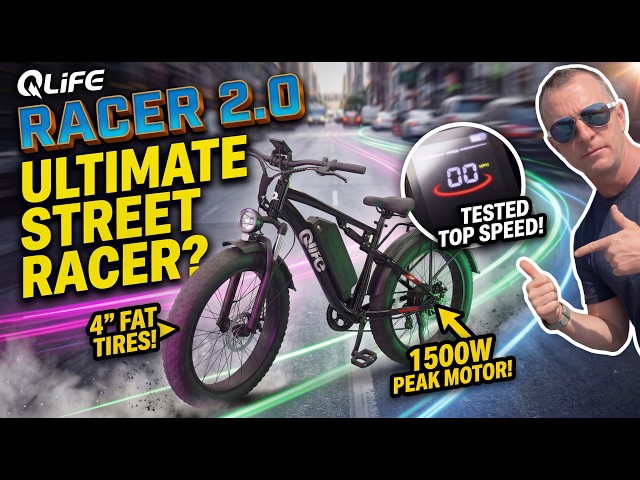 1500W POWER! ⚡ Qlife Racer Plus 2 0 Real World Test & Review