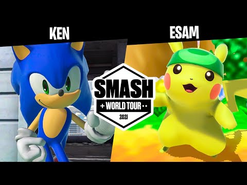 SMASH WORLD TOUR: ESAM (PIKACHU) vs KEN (SONIC)