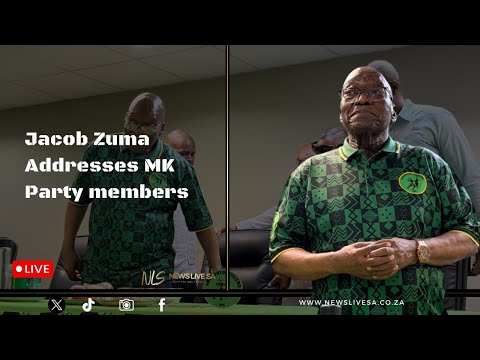 Jacob Zuma Addresses MK Party Members
