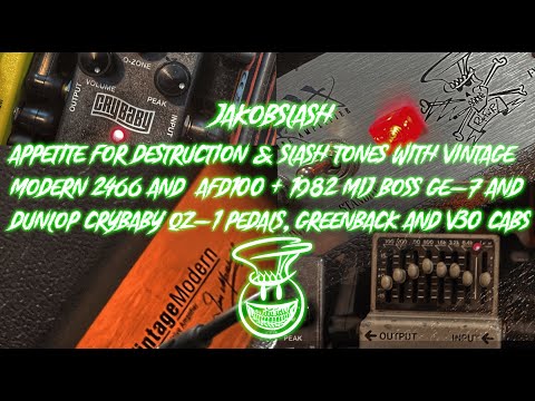 AFD & Slash Tones With VM 2466 + AFD100, GE-7 MIJ AND Dunlop QZ-1