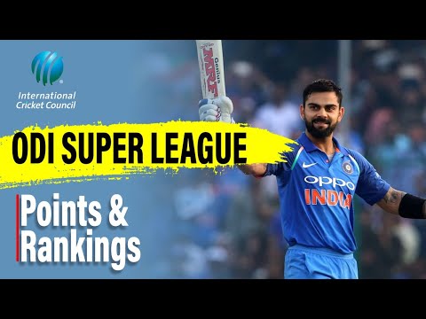 What is #ICC World Cup Super League Ranking? How ICC Ranking Work? ICC ODI super league point table