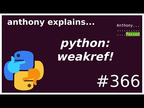 Python Weak References In Python