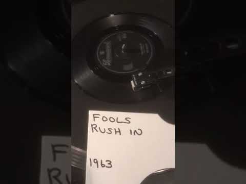 Rick Nelson - Fools Rush In From 1963 ( Vinyl 45 ) .