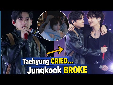 Taehyung Broke Down After the Concert — Jungkook Couldn’t Hold Back His Tears!