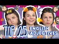 Top 25 English Adjectives