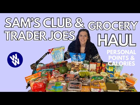 HEALTHY SAM'S CLUB & TRADER JOE'S GROCERY HAUL | What...