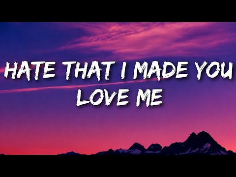 Hate That I Made You Love Me |Lyrics| - Ariana Grande 