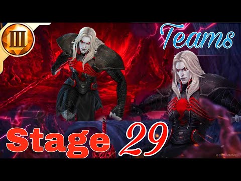 BEST teams for KNULL Stage 29..!! Easy Solo Clears with Low Pierce / World Boss /Marvel Future Fight