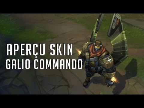 Galio Commando - Aperçu Skin (Rework)