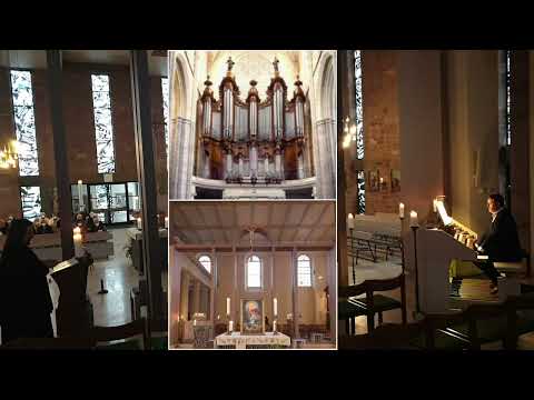 5.) 24.4.2022 Alleluja/Offertorium "Angelus Domini" (Matth. 28, 2.5 u. 6) St. Dinoysius Kelkheim