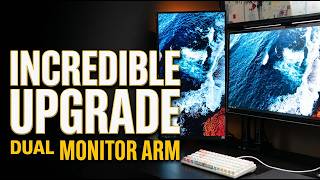 "The Incredible Upgrade - The Huanuo Dual Monitor Mount 2025 Version Review!"