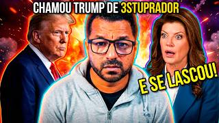 TRUMP ANIQUILA JORNALISTA ESQUERDISTA APÓS SOFRER FALSA ACUSAÇÃO AO VIVO