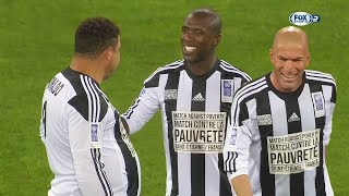 144kg Ronaldo Phenomenon & Retired Zidane Were Actually Insane In This Match