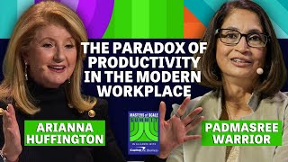 How to reduce burnout at work (Arianna Huffington & Padmasree Warrior) | Masters of Scale Summit '22