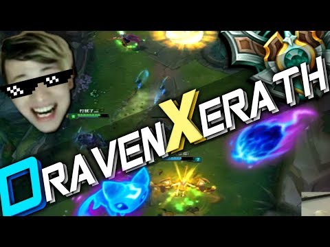 DRAVEN & XERATH OP BOTLANE! - in •MASTER ELO• [Best Moments] - Best Draven World - Vincent´s Draven