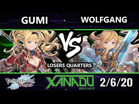 F@X 340 GBFV - GUMI (Zeta) Vs. Wolfgang (Charlotta) Granblue Fantasy: Versus Losers Quarters