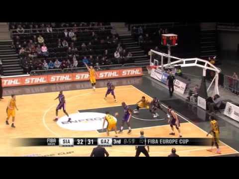 Assem Marei #50 Fiba Europe Cup highlights. BC "Siauliai", Lithuania. 2015-2016 season