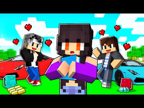 Okulun HANGİ ZENGİN SERSERİ ÇOCUĞU ile SEVGİLİ Olmalıyım? - Minecraft