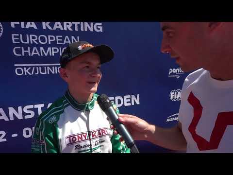 Jan Przyrowski (Tony Kart Racing Team – Tony Kart – Vortex) FIA Karting EuroChamps OKJ, Kristianstad
