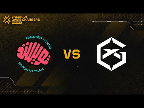 TWIS vs GX - VCT Game Changers EMEA Stage 3 - Playoffs Day 4
