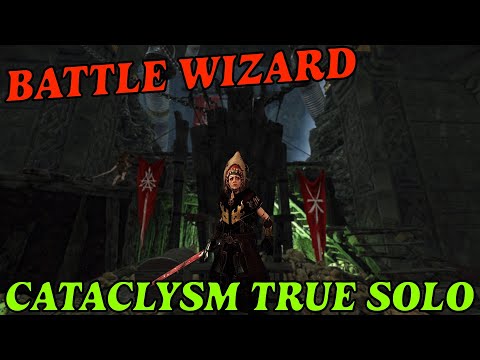Battle Wizard - Cataclysm True solo - Fire Sword/Fireball - Into the Nest - Warhammer Vermintide 2