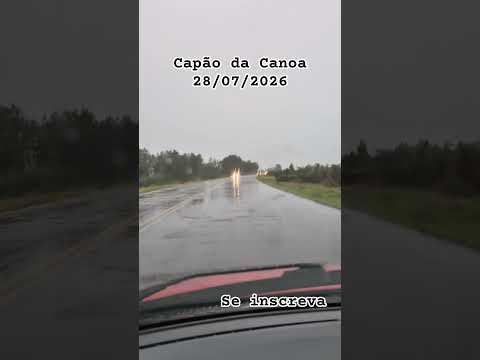 Estrada do Mar, Capão da Canoa, dia de muita chuva no litoral #capãodacanoa #chuva #estradadomar