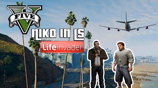 Niko in Los Santos ''A far friend from LifeInvader'' - GTA V Machinima