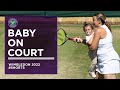 Baby on court ⚠️ #shorts