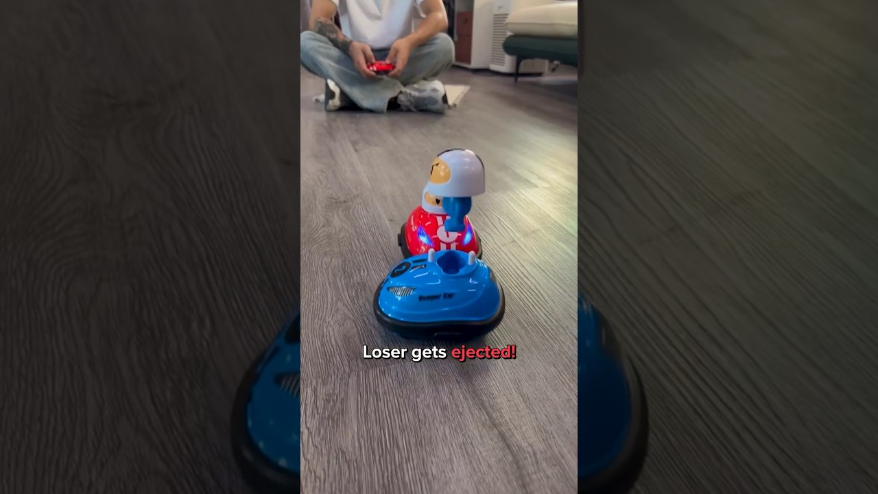 RC Bumper Cars is the best 1v1 RC toy! 🚗 🧸✨ #toys #challenge #battle #race #remotecontrolcar