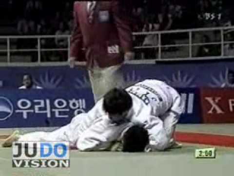 JUDO 2002 Asian Games: Masato Uchishiba 内柴 正人 (JPN) - Min-Ho Choi (KOR)