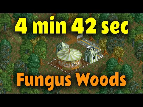 Beating Fungus Woods in 4m 42s - OpenRCT2 speedrun