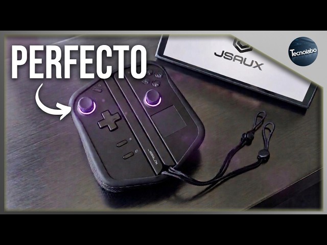 Vídeo relacionado con JSAUX Juego de 3 piezas para Legion Go (correa de asa, base de soporte, cubierta protectora de silicona) - Juego de correas magnéticas para la muñeca - Compatible con el controlador Legion Go