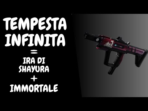 TEMPESTA INFINITA, La Nuova Mitraglietta del Crogiolo / Mix tra Shayura e Immortale / Destiny 2