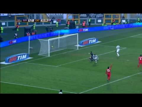 Juventus Catania=1 2 (Serie A - 17a Giornata - Goals-Sintesi-Highlights) SKY HD
