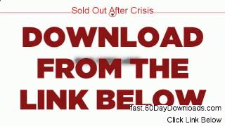 Sold Out After Crisis Download Risk Free (real review)