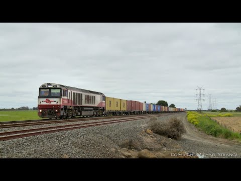 7922V SCT/SBR Dooen (Horsham) Containers (18/10/2020) - PoathTV Australian Trains & Railways