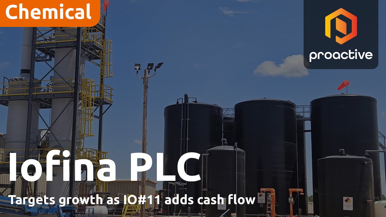 Iofina PLC CEO: record revenues & IO#11 online