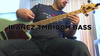 Video thumbnail for Ibanez TMB100M Bass by The Covet