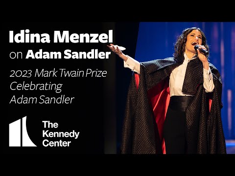 Idina Menzel's hilarious turn as "Opera Man" for Adam Sandler | 2023 Mark Twain Prize