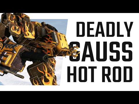 Deadly Hot Rod - A Dragon with a Gauss Rifle - Mechwarrior Online The Daily Dose #1301