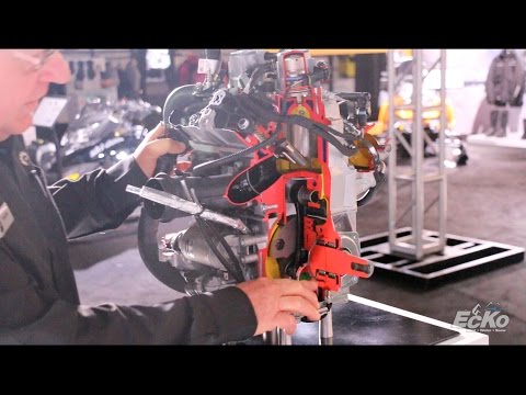 2017 Ski-Doo Rotax 850 E-tec engine walkthrough