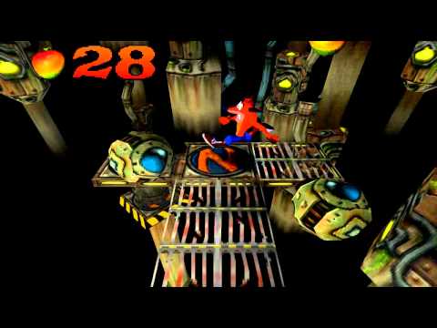Crash Bandicoot 100% Walkthrough HD - Part 14: Generator Room