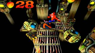 Crash Bandicoot 100% Walkthrough HD - Part 14: Generator Room