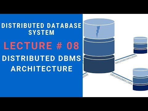 Distributed DBMS Architecture Lecture 08
